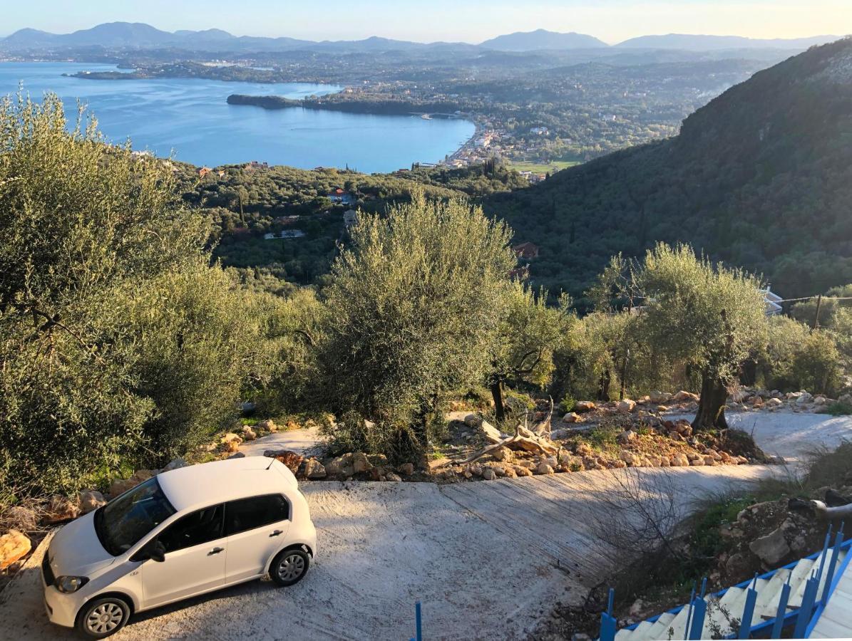 House Sienna Of Villa Intaba Best Views Corfiot Riviera Corfu Island Greece Contemporary Design Pool With Spectacular Sea Views Close To Ipsos Beach Pyrgi  Extérieur photo