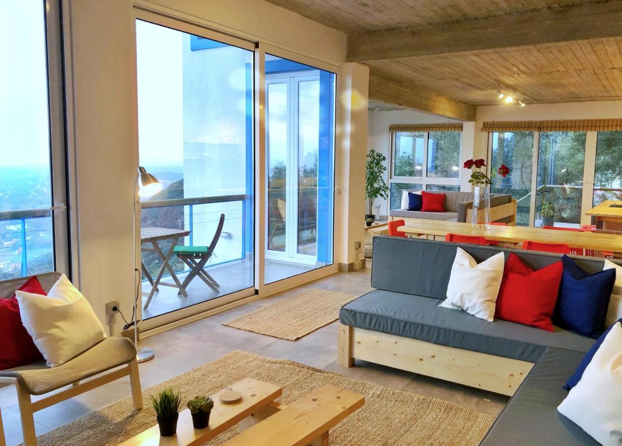 House Sienna Of Villa Intaba Best Views Corfiot Riviera Corfu Island Greece Contemporary Design Pool With Spectacular Sea Views Close To Ipsos Beach Pyrgi  Extérieur photo