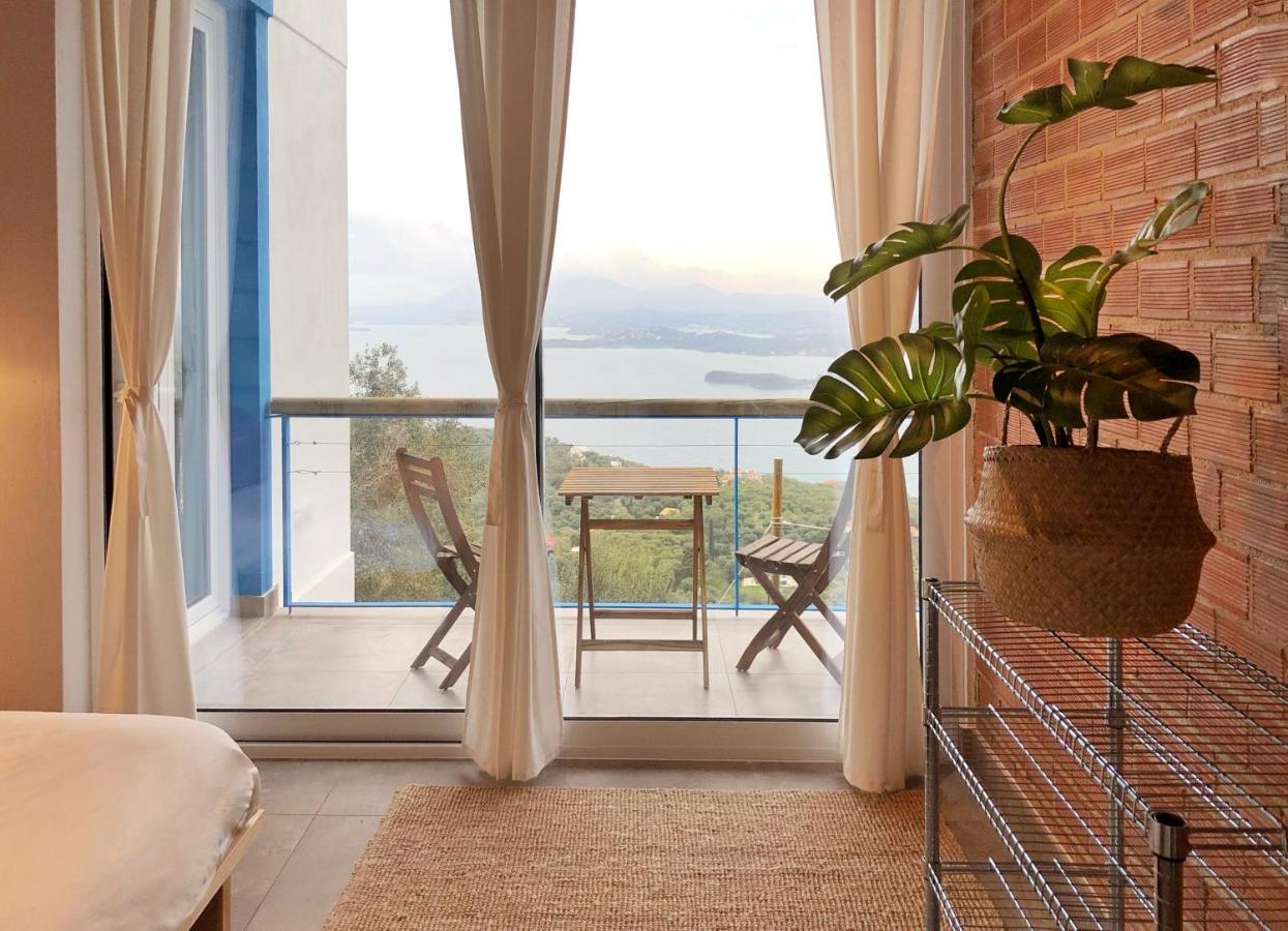 House Sienna Of Villa Intaba Best Views Corfiot Riviera Corfu Island Greece Contemporary Design Pool With Spectacular Sea Views Close To Ipsos Beach Pyrgi  Extérieur photo